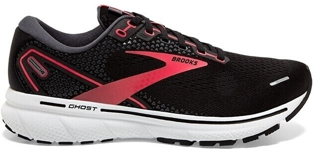Brooks Ghost 14 Women black/coral/white Wide (1D)