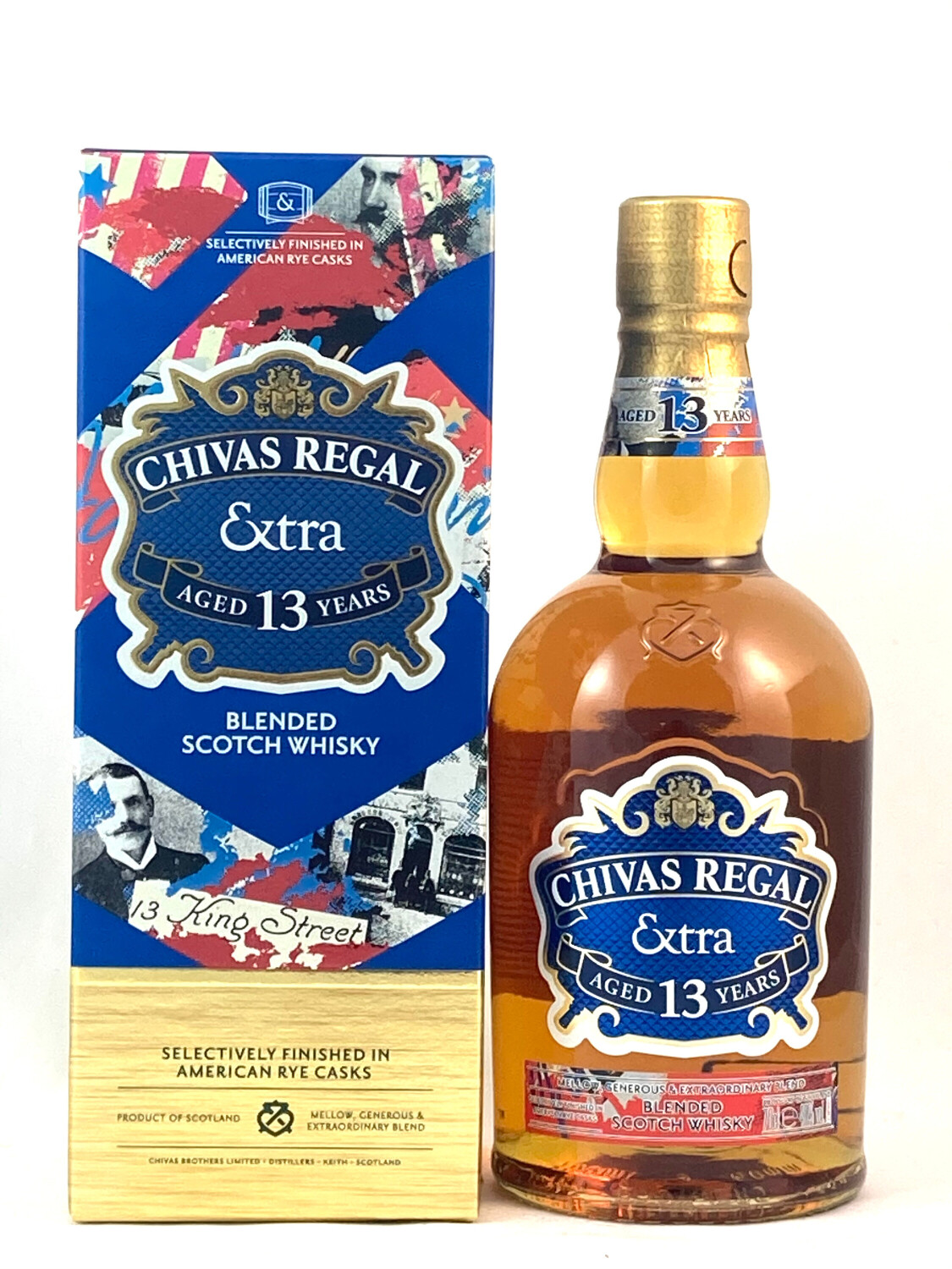 Chivas Extra 13 Years American Rye Cask Finish 0,7l 40%