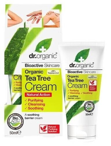 Dr. Organic Tea Tree Cream (50ml)