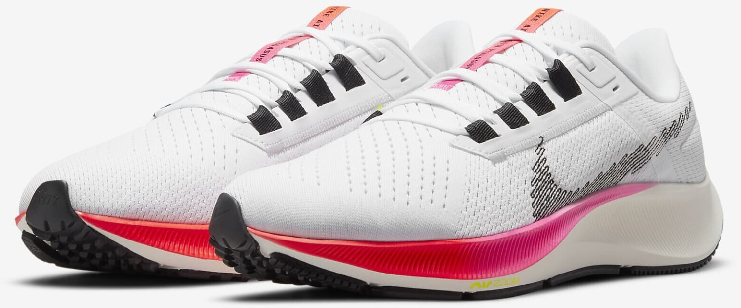 Buy Nike Air Zoom Pegasus 38 white/black/football grey/pink blast from