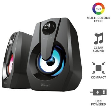Trust Ziva RGB 2.0 Black