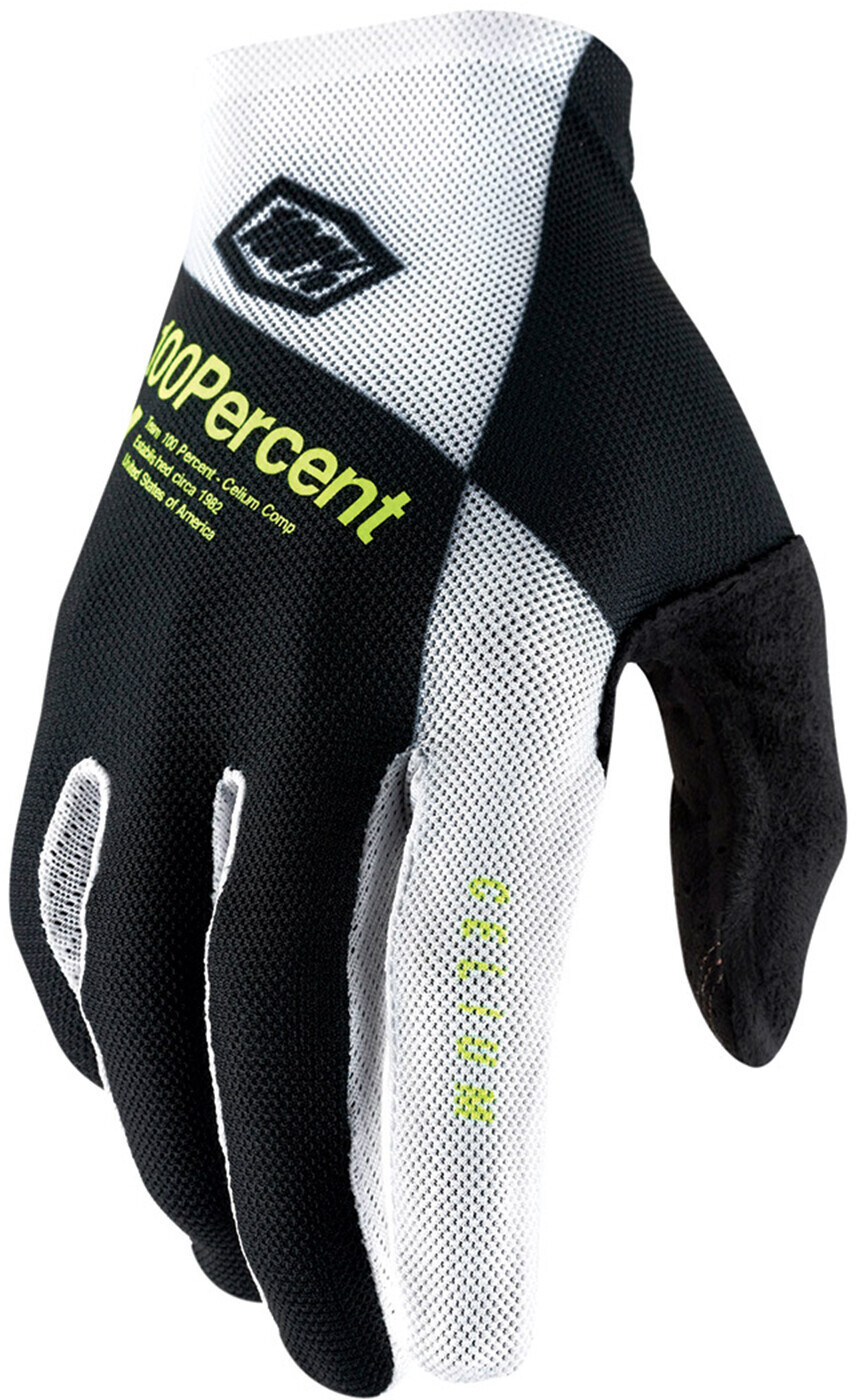 Photos - Cycling Gloves 100 100 Celium  black/white(2021)