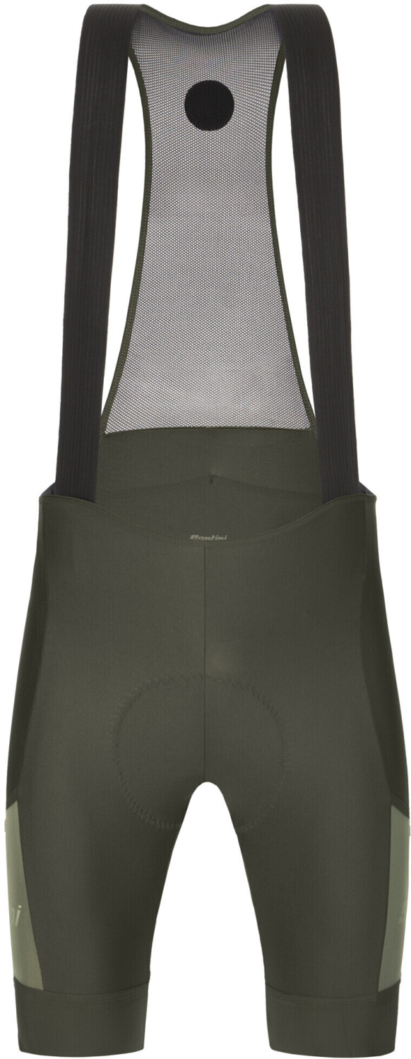 Santini Gravel Bib Shorts Men military green