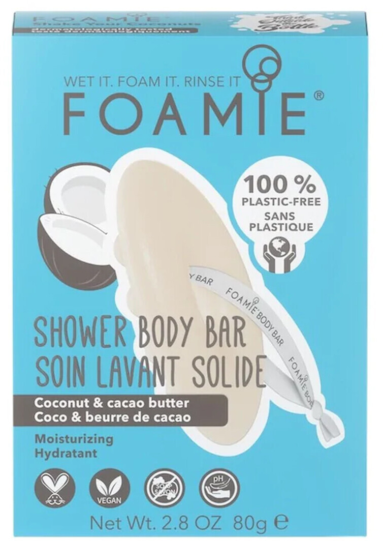 Foamie Shower Body Bar Shake Your Coconuts (80 g)