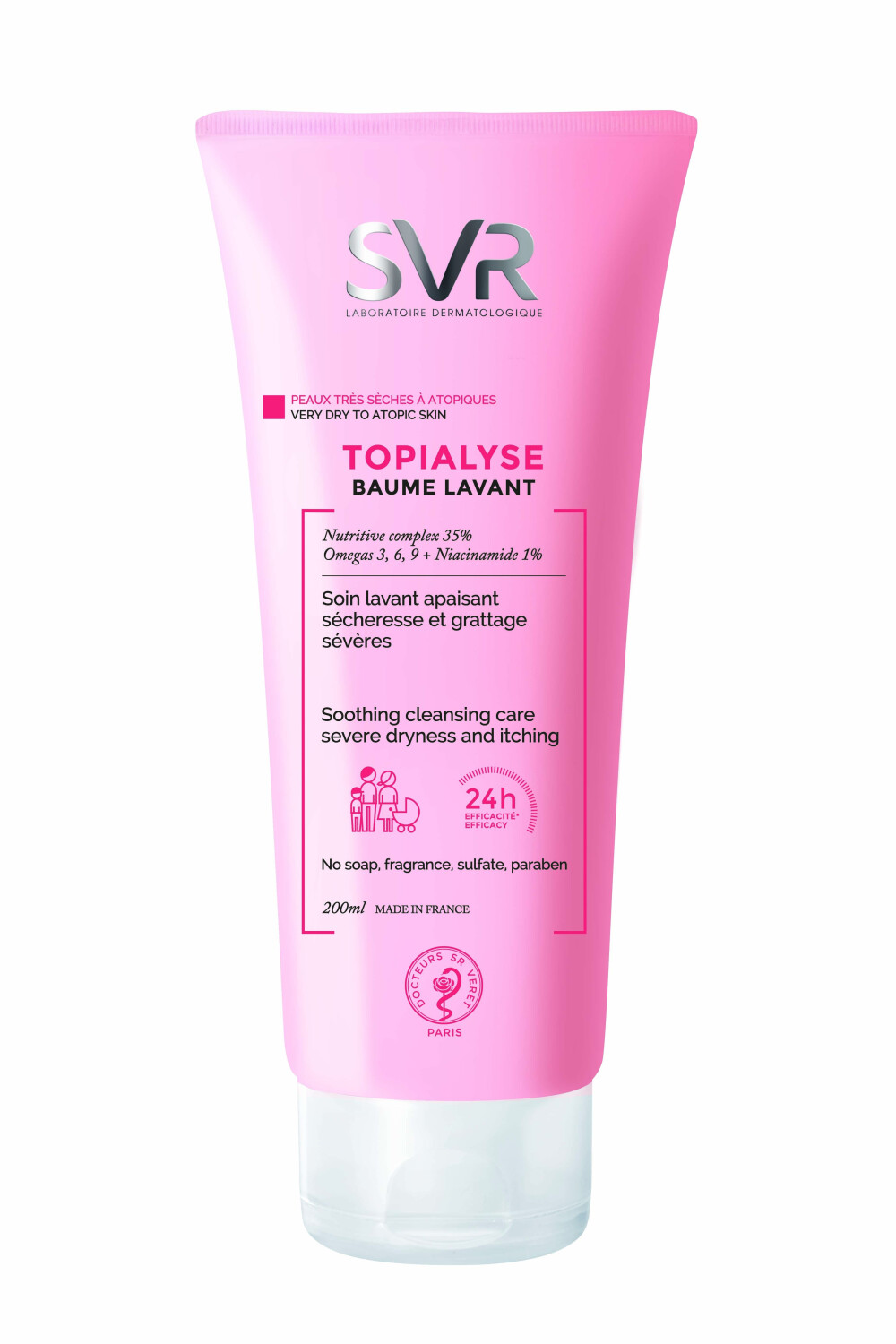 SVR Topialyse soothing cleansing balm (200ml)