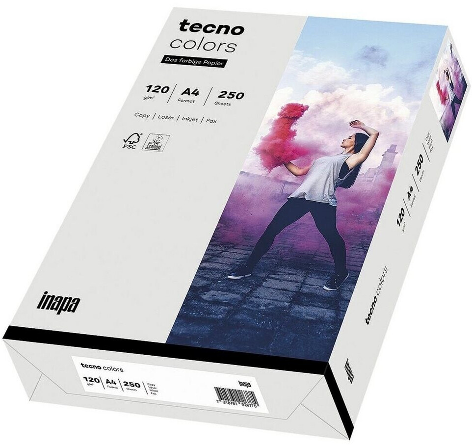 inapa tecno colors A4 120g grey