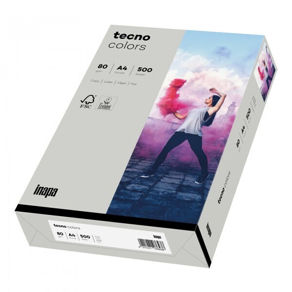 inapa tecno colors A3 80g grey