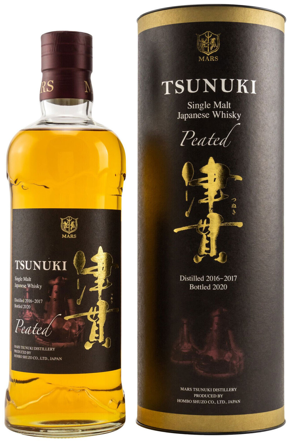 Mars Whisky Tsunuki Peated Japanese Single Malt 0,7l 50%