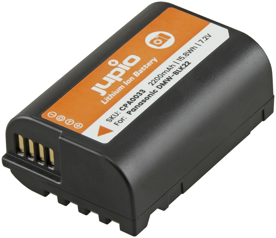 Jupio Replacement Battery for Panasonic DMW-BLK22 (2200mAh)