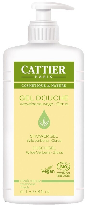 Cattier Shower Gel Wild Verbena-Citrus (1000ml)