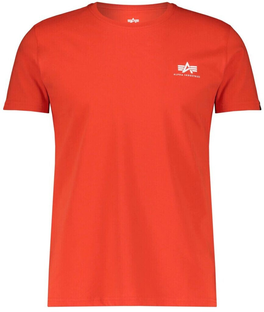 Alpha Industries Basic T Small Logo (188505) atomic red