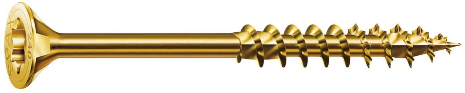 Spax Torx T-STAR plus 5 x 60 / 37 mm gelb verzinkt HP (500 St.)