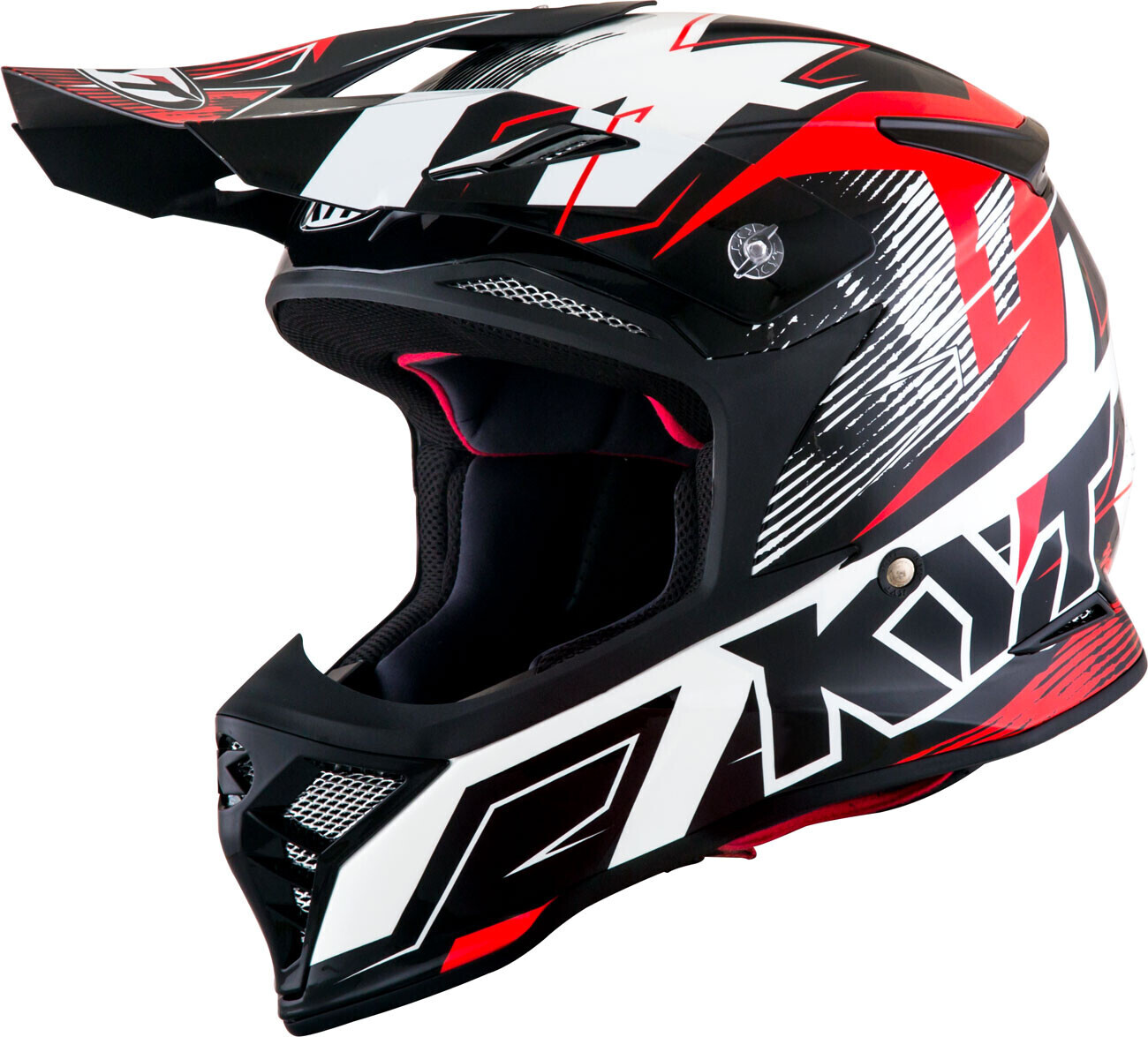 KYT Helmet Skyhawk  Digger White/Red