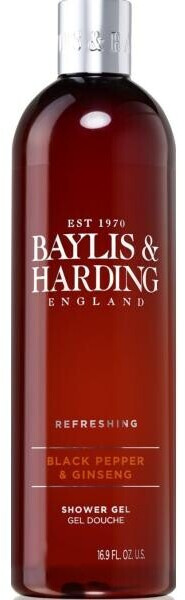 Baylis & Harding Black Pepper & Ginseng Shower Gel (500ml)