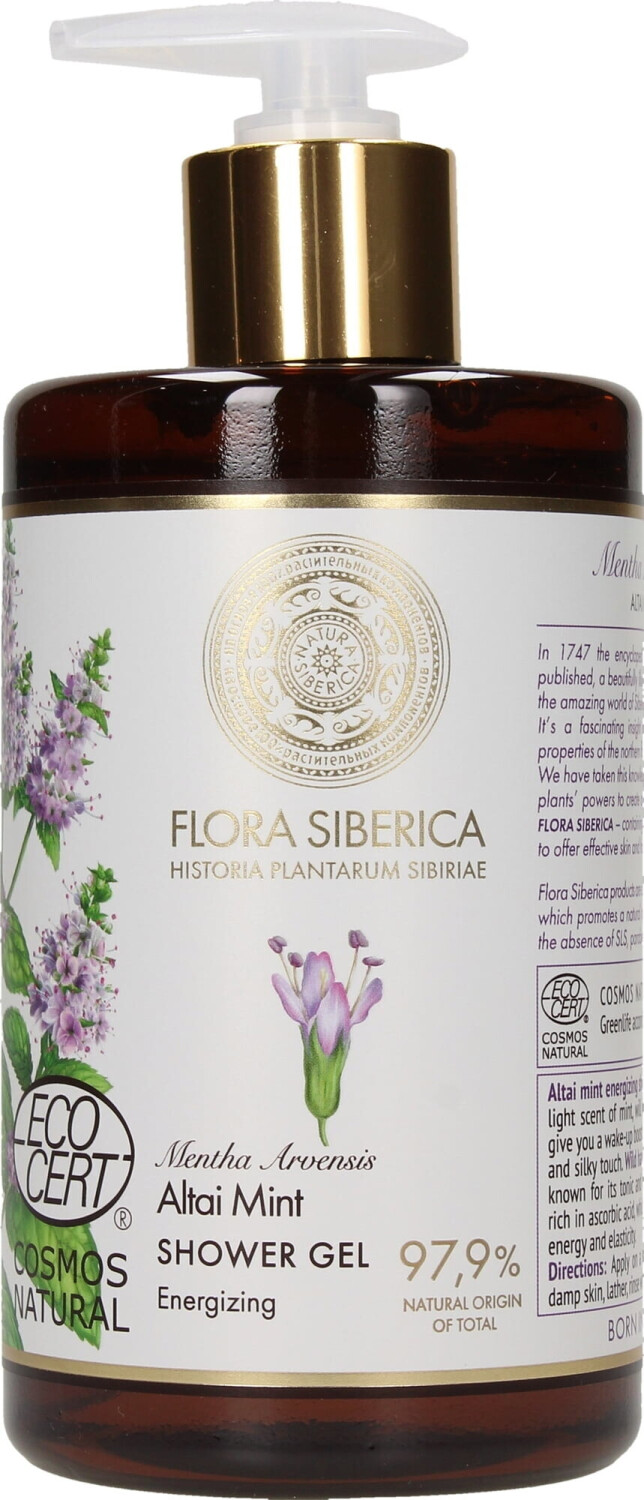 Natura Siberica Flora Siberica Altai Mint Energizing Shower Gel (480ml)