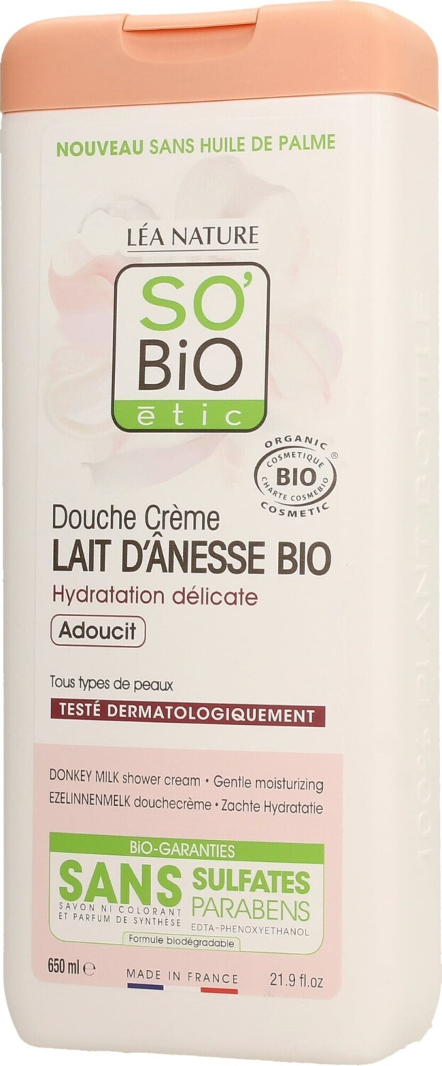 So'bio étic Donkey Milk Shower Cream (650ml)
