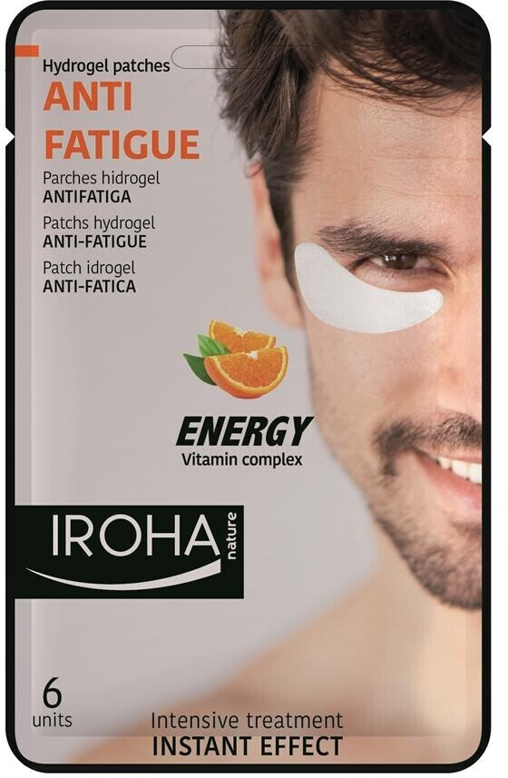 Iroha Anti-Fatigue Hydrogel Patches Men (6 pcs.)
