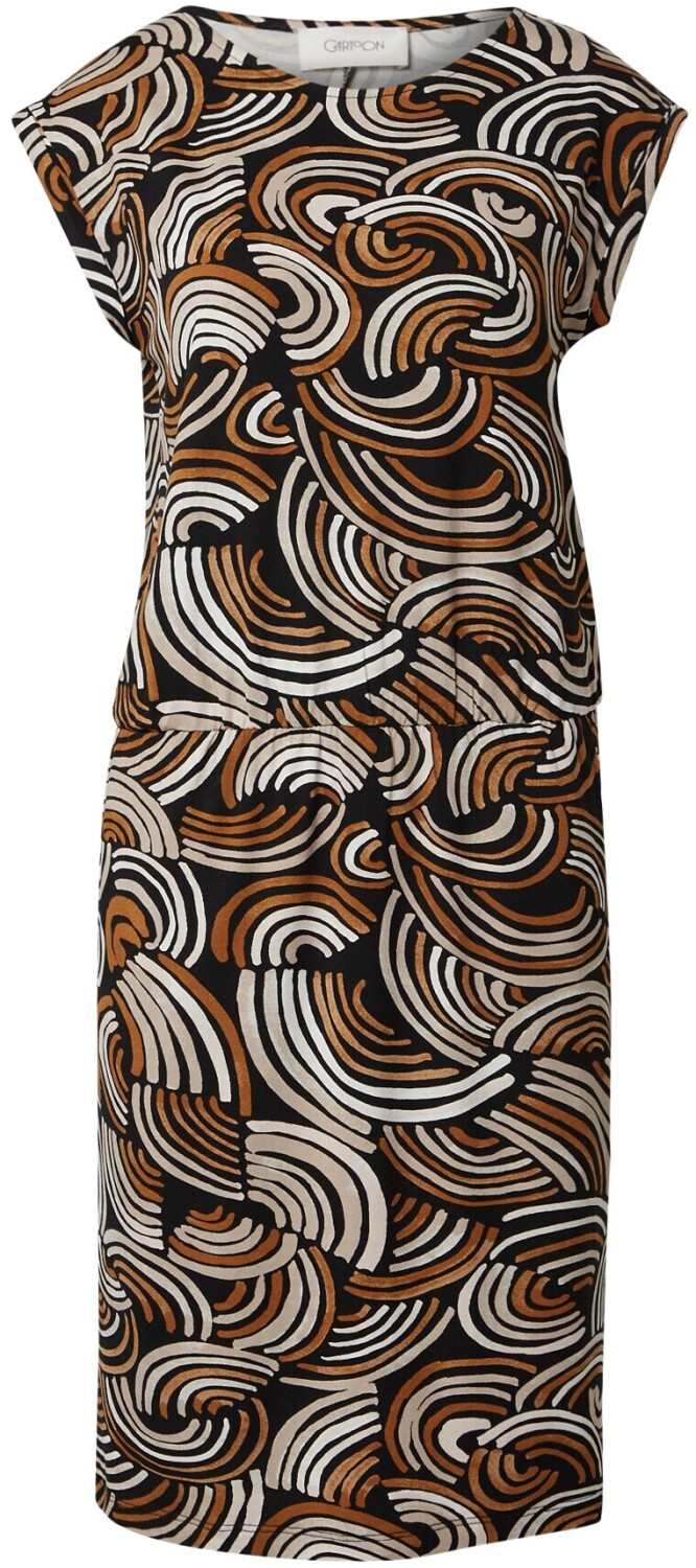 Cartoon Mini Dress (1317/7484) black/brown