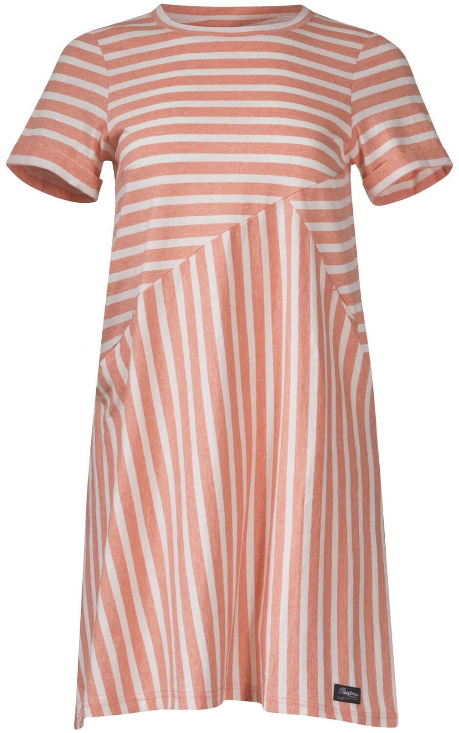 Bergans Oslo RE-Cotton Dress white/cantaloupe