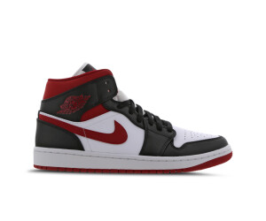 tirano longitud sanar Nike Air Jordan 1 Mid white/gym red/black desde 219,00 € | Compara precios  en idealo