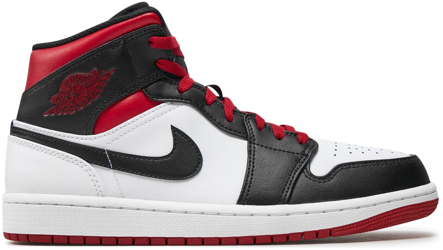Nike Air Jordan 1 Mid 554724 white gym red black ab 109 99 Dezember 2024 Preise Preisvergleich bei idealo