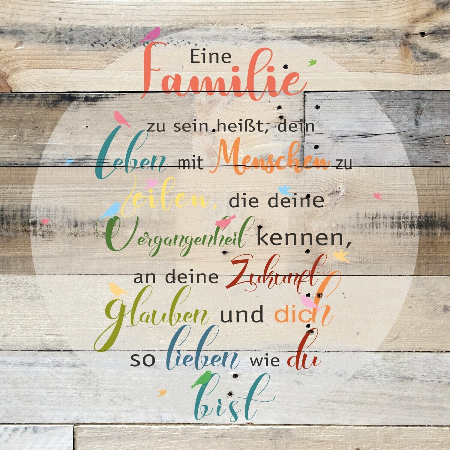 ProArt Decopanel Familie Sprüche 29x29cm (AN994O22) ab 9,90