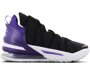 lebron 18 white black