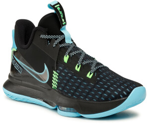 Eficiente rápido ética Nike LeBron Witness 5 black/green strike/light blue fury/lagoon pulse desde  92,44 € | Compara precios en idealo