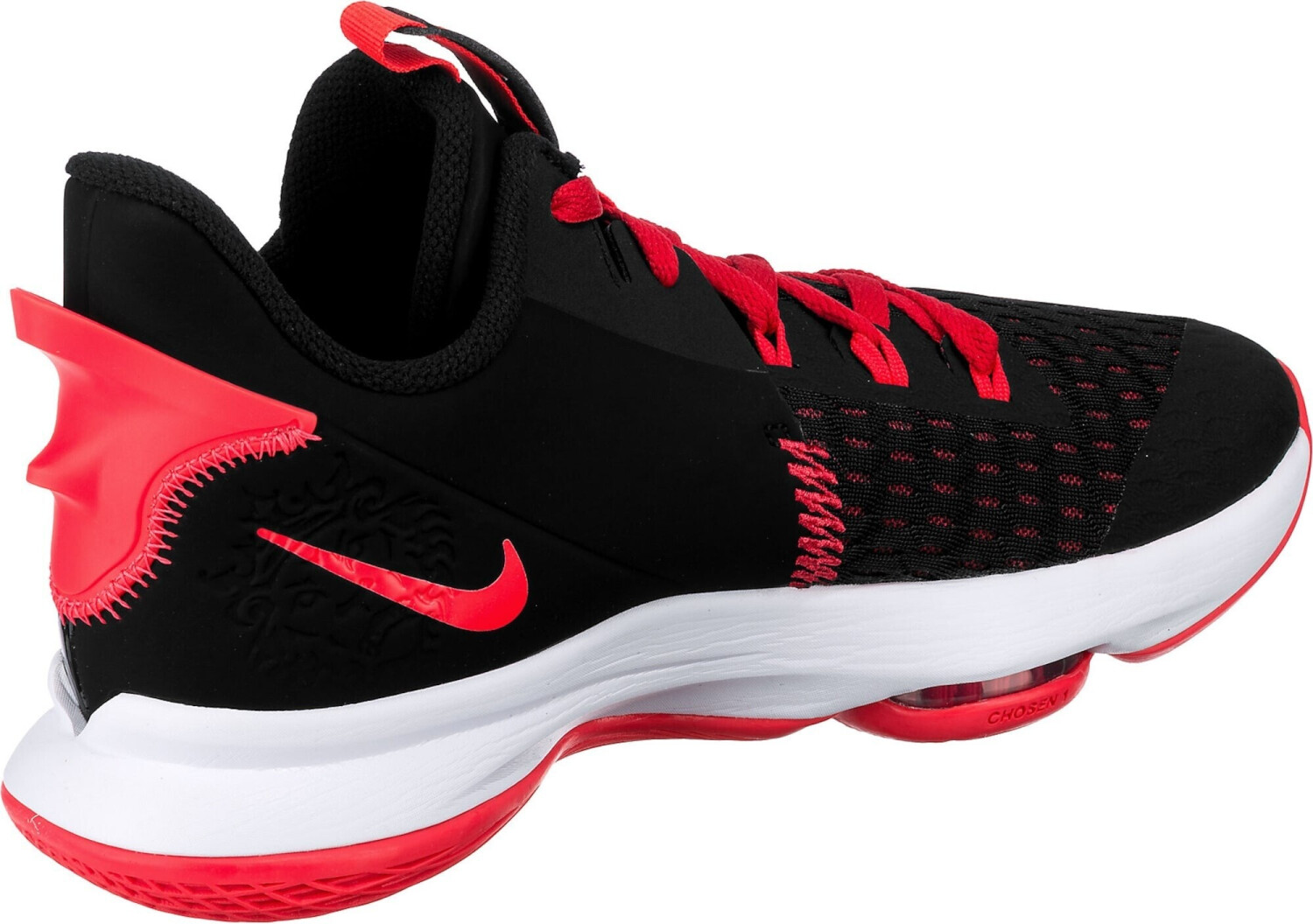 nike lebron witness 3 black red