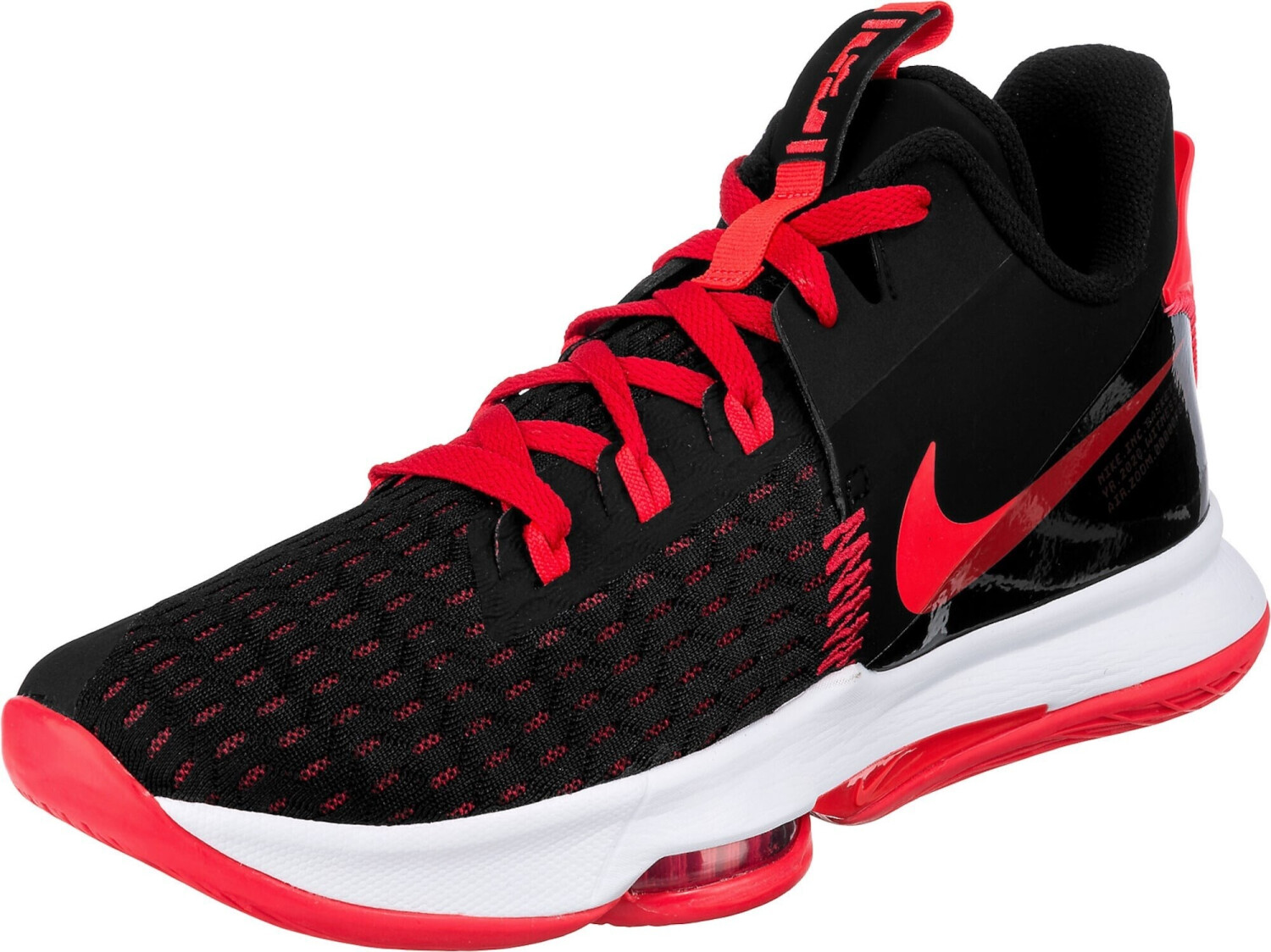 nike lebron witness 3 black red