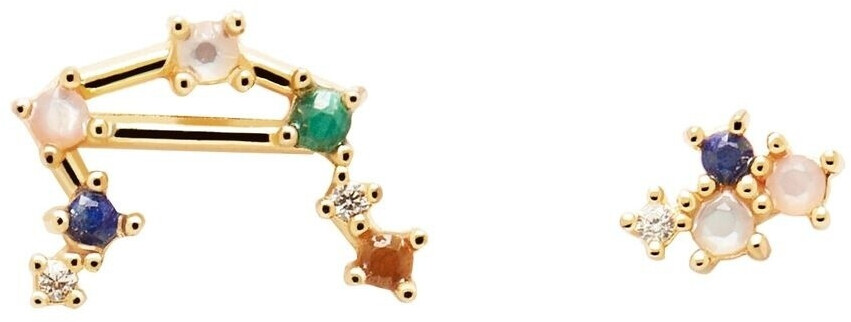 PDPAOLA Zodiac Ear Studs (AR01) Libra