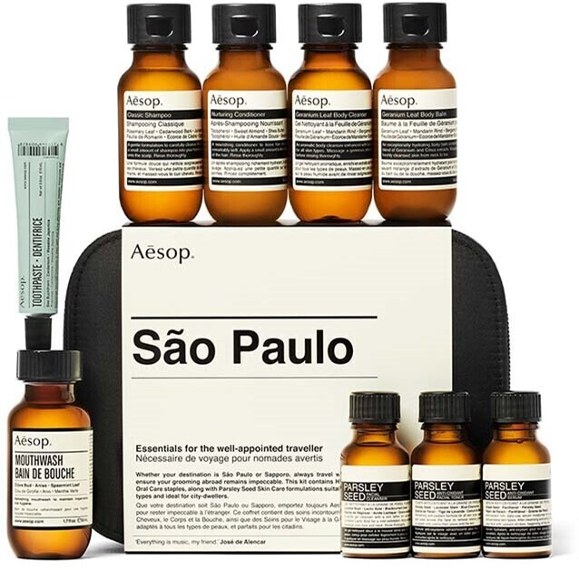Aesop Sao Paulo Travel Essentials Kit (9pcs.)