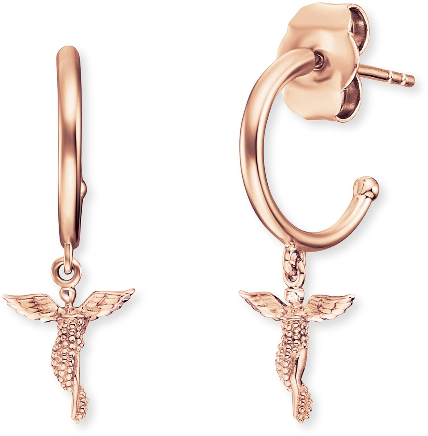 Engelsrufer Angel Hoop Earrings rosé