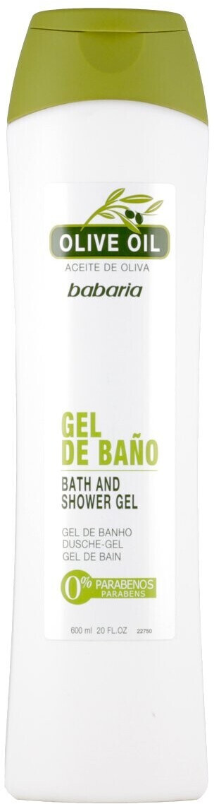 Babaria Olive Oil Bath and Shower Gel (600ml)