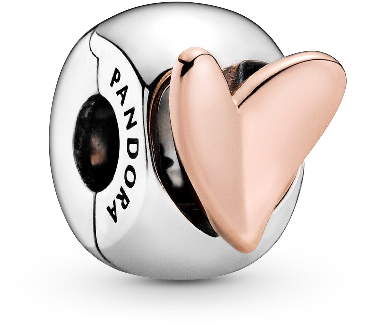 Pandora Freehand Heart Clip Charm