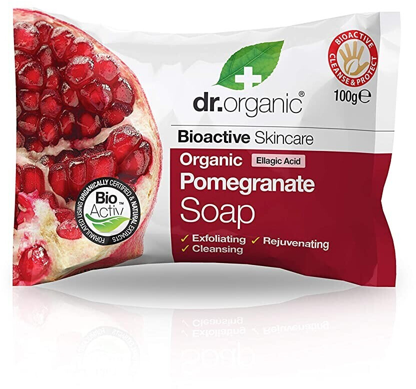 Dr. Organic Bioactive Skincare Organic Pomegranate Soap (100 g)