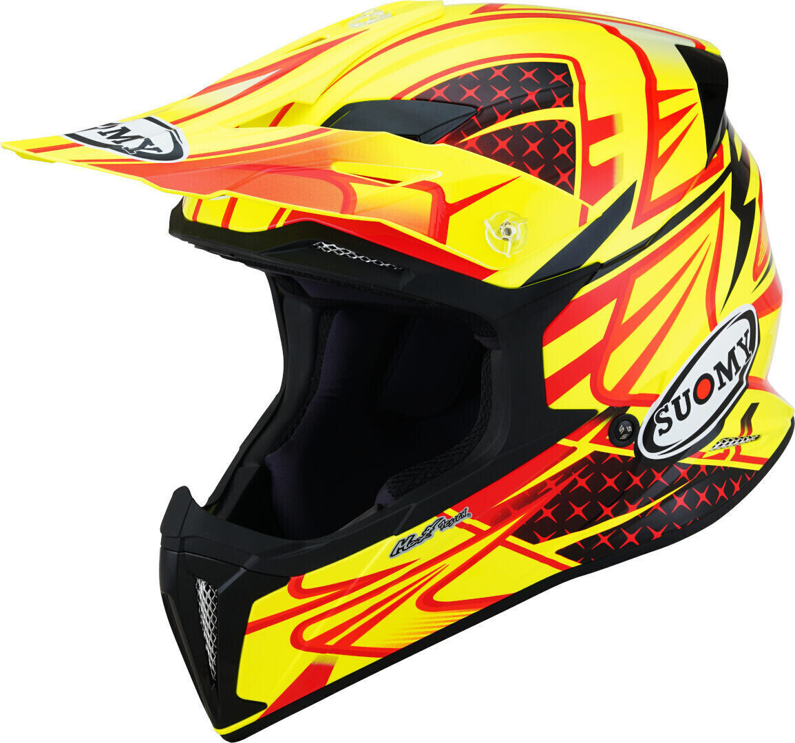 Suomy X-Wing Duel Red/Yellow