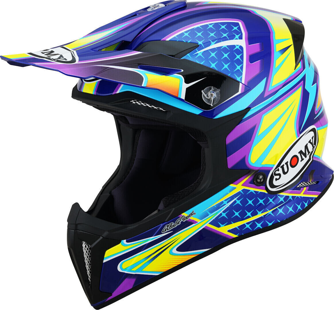 Suomy X-Wing Duel Light Blue/Pink
