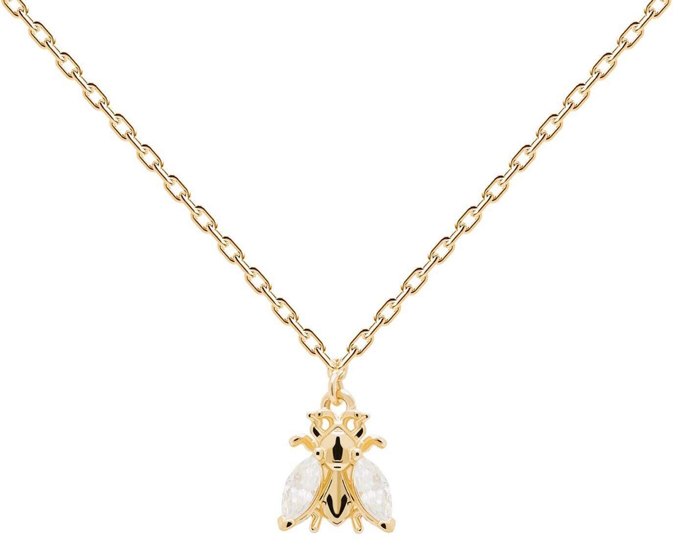 PDPAOLA Necklace Buzz yellow gold