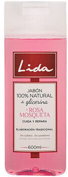 Lida Natural Glicerina Y Rosa Mosqueta (600ml)