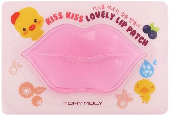 Tony Moly Kiss Kiss Lovely Lip Patch In Berry (10g)