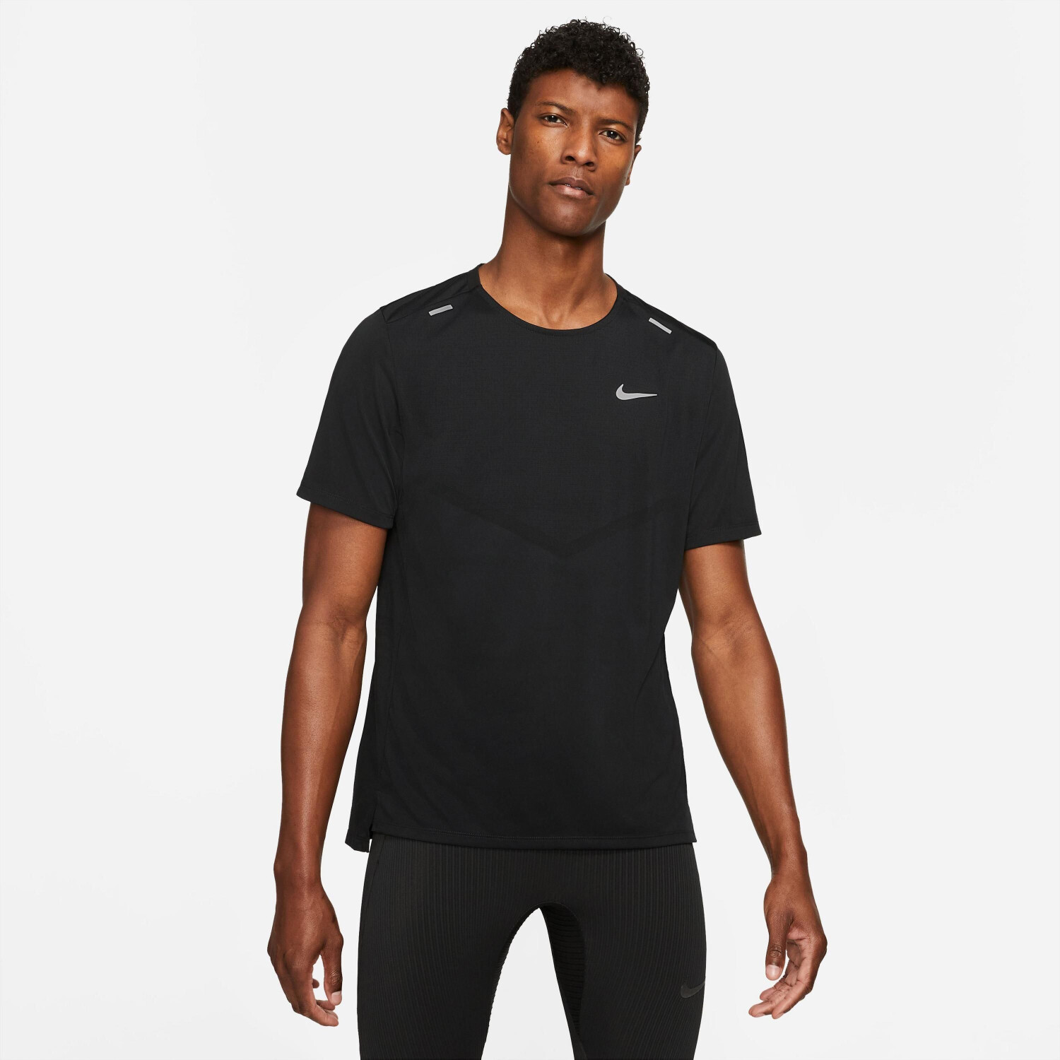 Buy Nike Dri-FIT Rise 365 (CZ9184) black/reflective silver from £25.90 ...