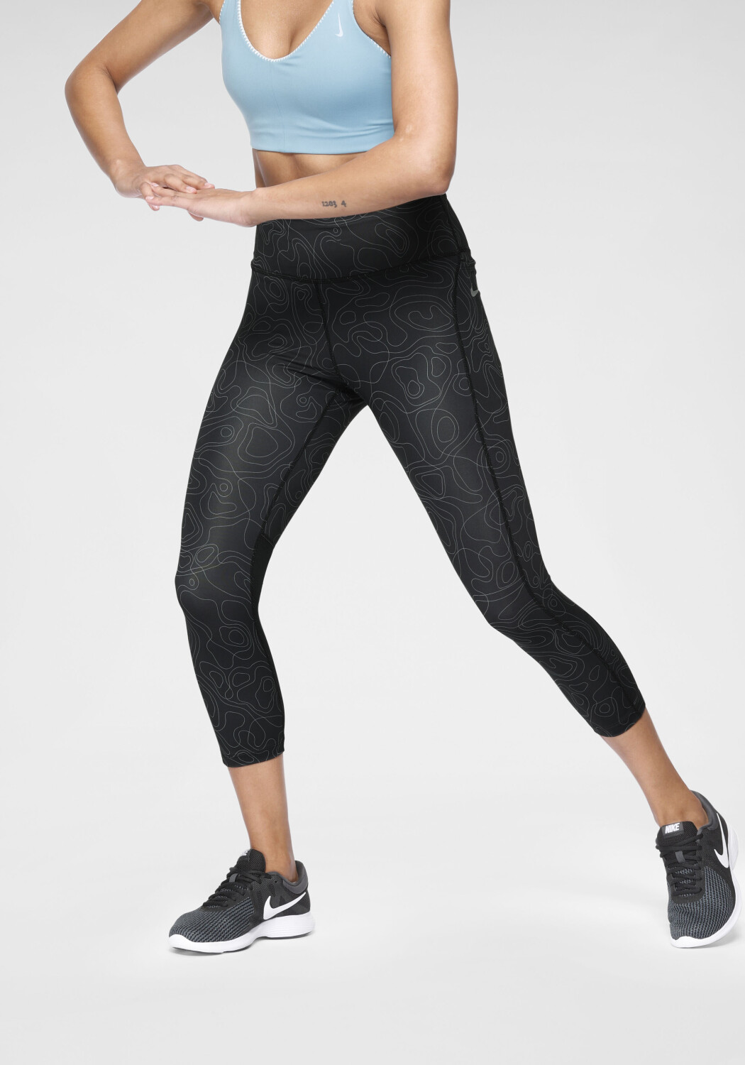Nike Fast Run Division Crop Running Tights black a â¬ 27,90 (oggi) | Migliori prezzi e offerte su 