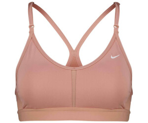Nike Indy Womens Light Support Logo Sports Bra Pink Spell, £17.00