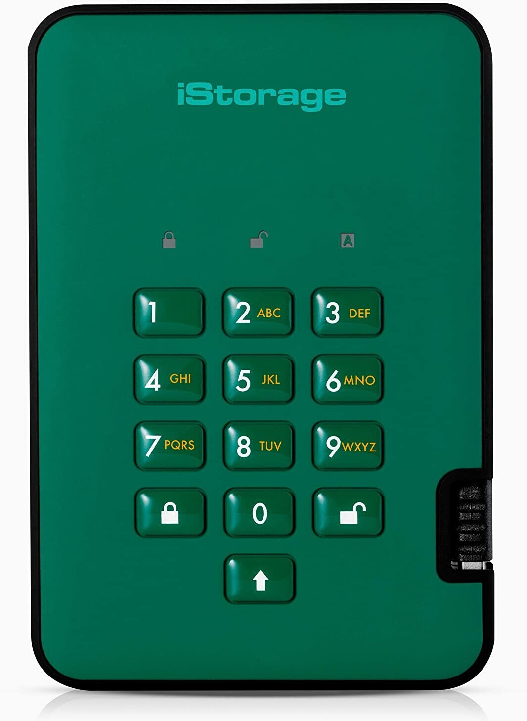 iStorage diskAshur2 SSD 4 To -Secure Solid State Drive IS-DA2-256-SSD-4000-GN