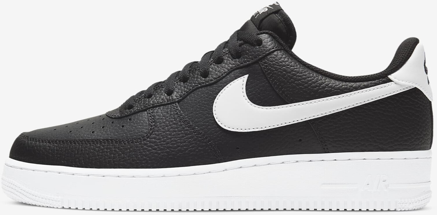 Nike Air Force 1 07 black white white a 94 90 oggi Migliori