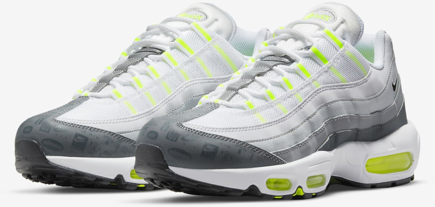 Nike Air Max 95 white cool grey wolf grey black ab 119 00 Preisvergleich bei idealo