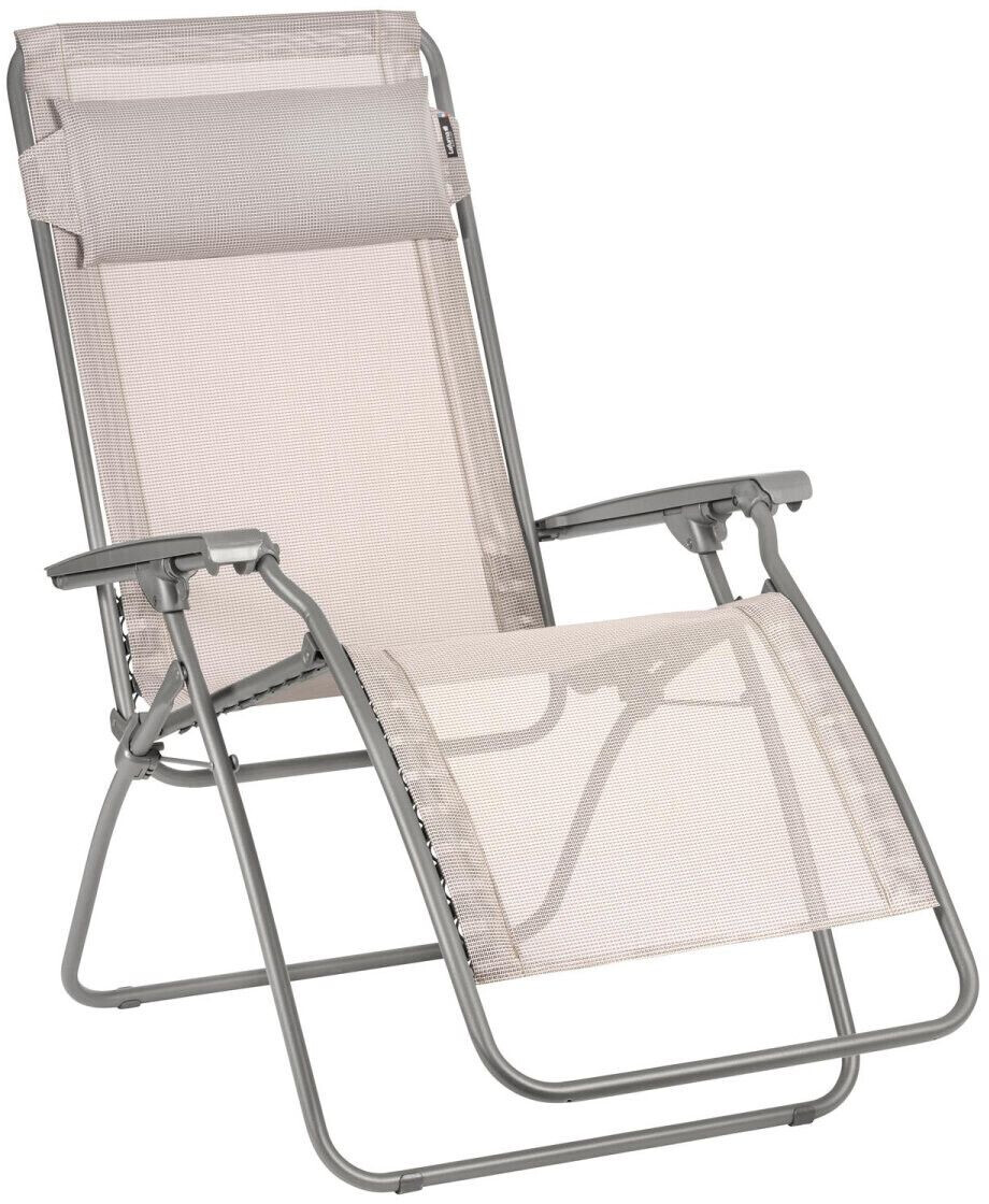 Lafuma - Fauteuil Relax RSXA Zéro Gravité - Multi-positions, Toile Batyline Amovible - Fabriqué En France