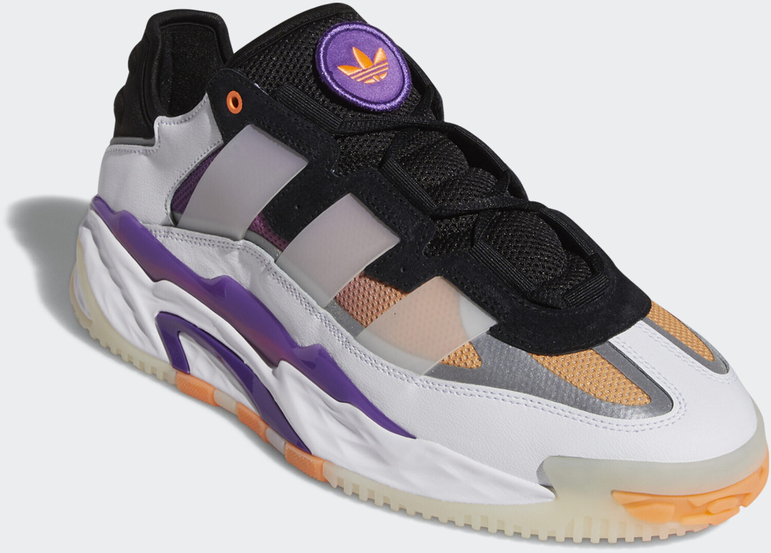 Adidas Niteball Cloud White/Core Black/Active Purple ab 120,00 â¬ | Preisvergleich bei idealo.de