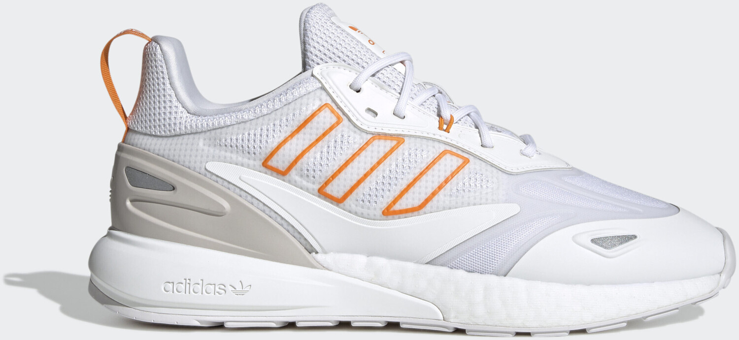 Adidas ZX 2K Boost 2.0 Cloud White/Bright Orange/Silver Metallic ab 110,51 â¬ | Preisvergleich 